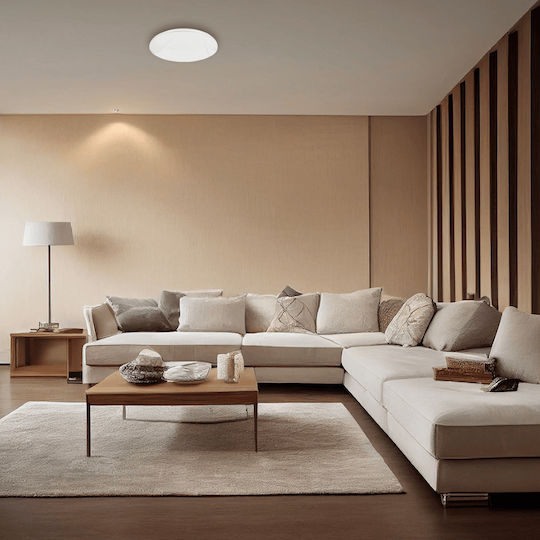Eko Light Rotund În aer liber Panou LED Putere 36W cu Bianco reglabil Lumini