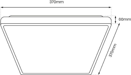 Eko Light Εξωτερικό LED Panel 23W