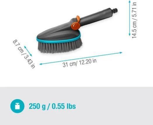 Gardena Cleansystem Hand Brush Pressure Washer Brush