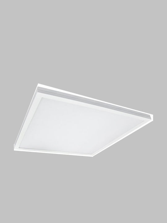 Bemko LED Panel 40W με Φυσικό Λευκό Φως 4000K