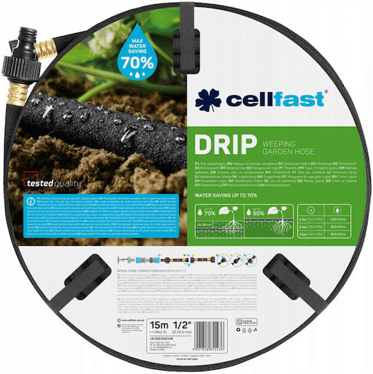 Cellfast Irrigation Hose Ø13mm 15m 19-002
