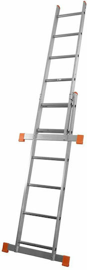 Bulle Kombinationsleitern Doppelter Aluminium 2x12