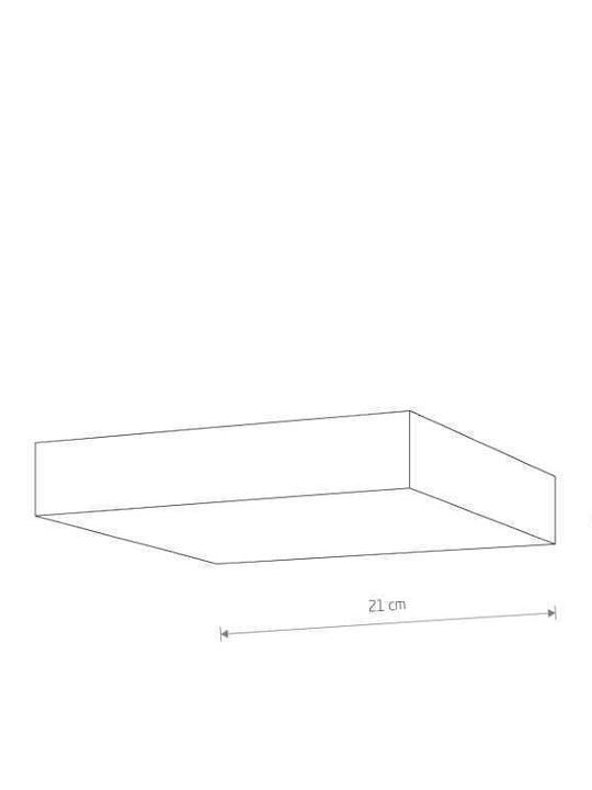Nowodvorski Square LED Panel 35W with Warm White Light 3000K