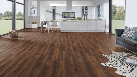 Kronospan Laminatboden Vintage Narrow Red Hickory Bodenbelag Laminat 10mm 10mm 8156