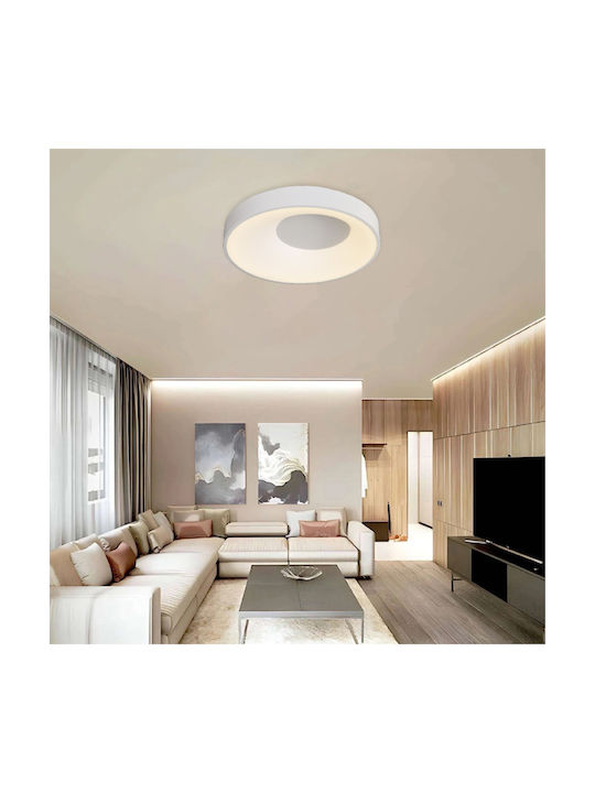 Inlight Ceiling Mount Light White with Integrated LED