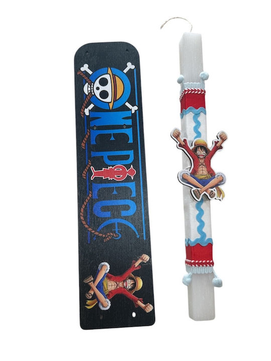 Onepiece Osterkerze Piraten Runde Onepiece Osterkerze Piraten Runde