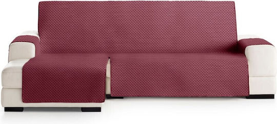 Eysa Oslo Elastic Cover Corner Sofa Burgundy 240cm
