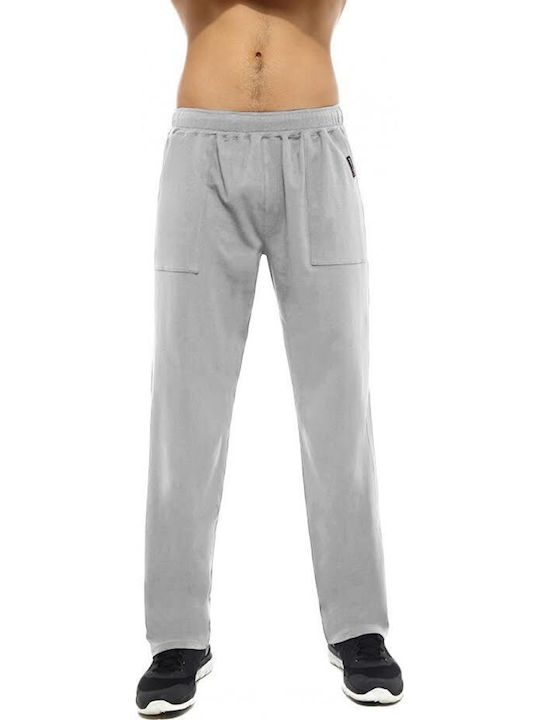 Sweatpants with Elastic Gray