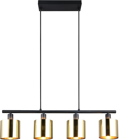Trio Lighting Висящо Осветително Тяло Златист