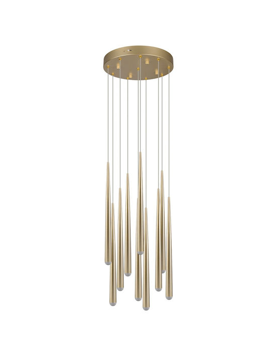 Trio Lighting Висящо Осветително Тяло Златист