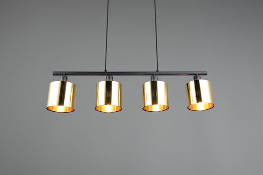 Trio Lighting Висящо Осветително Тяло Златист