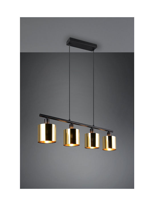 Trio Lighting Висящо Осветително Тяло Златист