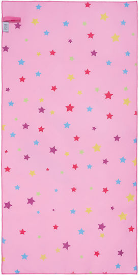 Beauty Home Πετσέτα Microfiber Σώματος Ροζ 140x70εκ.