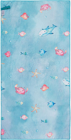 Beauty Home Microfiber Towel Body Turquoise 140x70cm