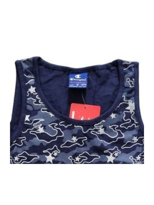 Kids' Shirt Sleeveless Blue