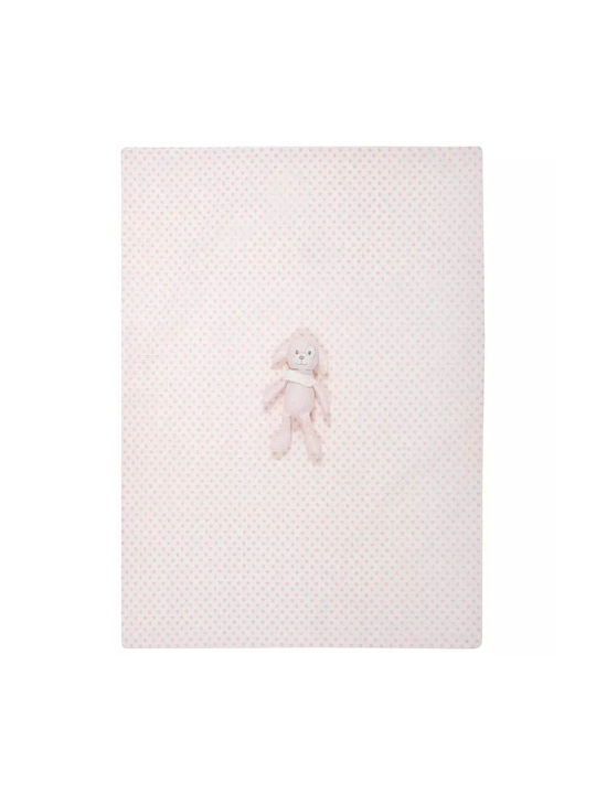 Greenwich Polo Club Nursery Swaddling Blanket with Animal 75x100cm