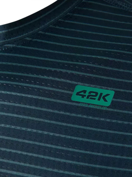 Αθλητικό T-shirt Navy Μπλε