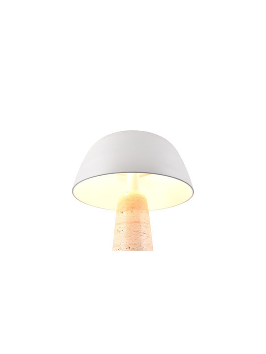 Trio Lighting Πορτατίφ με Γκρι Καπέλο και Βάση