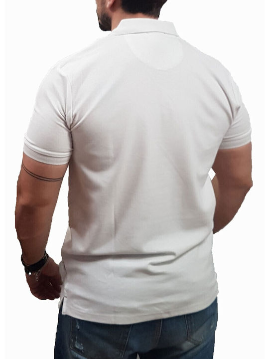 Rebase Polo Bluza Albă