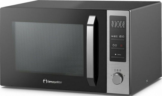 Inventor Φούρνος Μικροκυμάτων με Grill 23lt Μαύρος