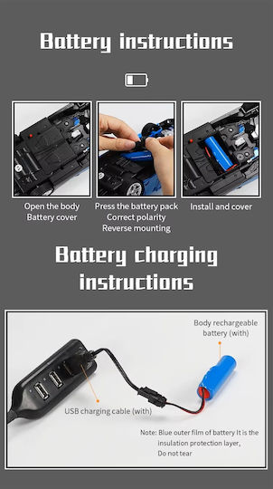 Jiahua Remote Controlled Car Blue