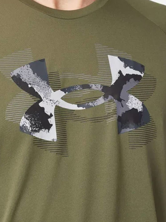 Athletic T-shirt Marine Od Green/black