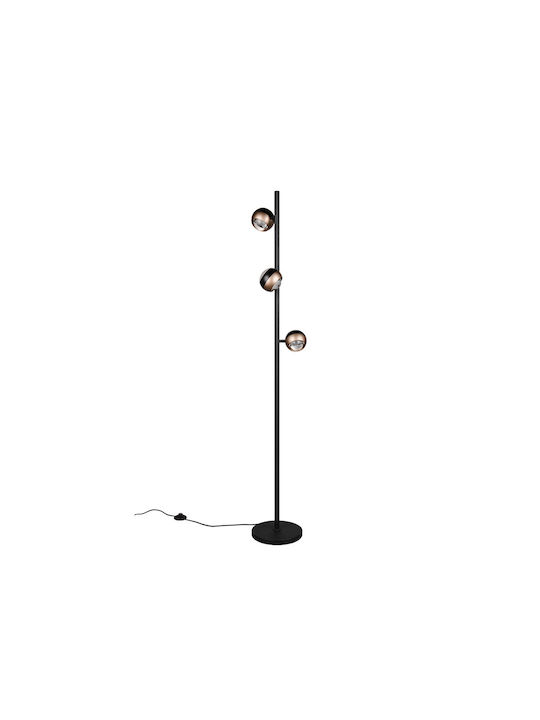 Trio Lighting LED Floor Lamp Black