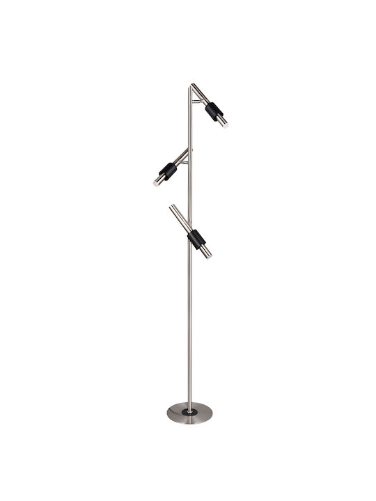 Trio Lighting Stehleuchte Silber