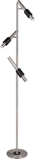 Trio Lighting Floor Lamp Silver