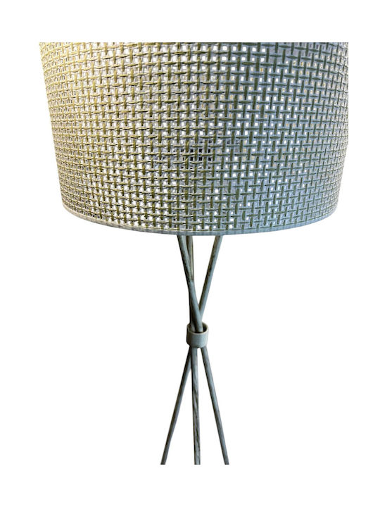 Epiplo-Fos Floor Lamp H152xW39cm. with Socket for Bulb E27 Beige