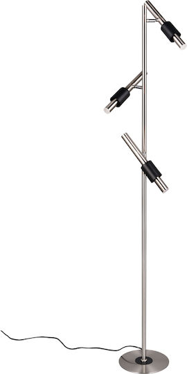 Trio Lighting Floor Lamp Silver