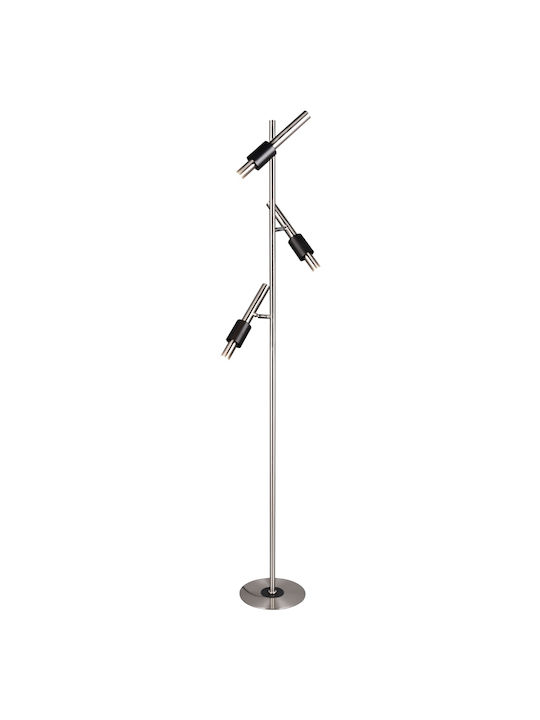 Trio Lighting Stehleuchte Silber