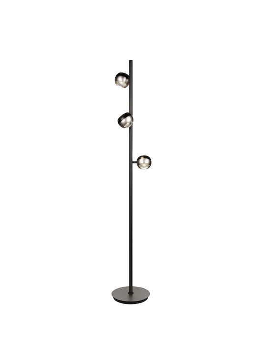 Trio Lighting Φωτιστικό Δαπέδου Ασημί