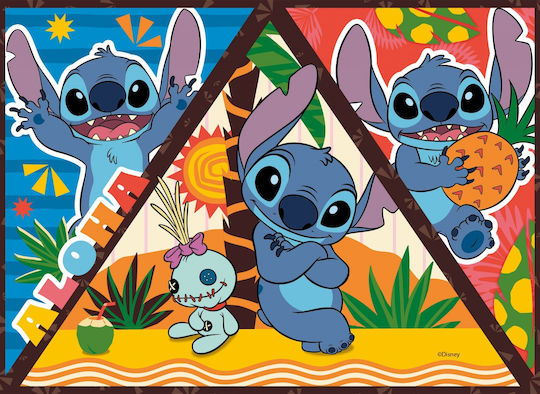 Puzzle pentru Copii Lilo And Stitch 48buc Lisciani Giochi