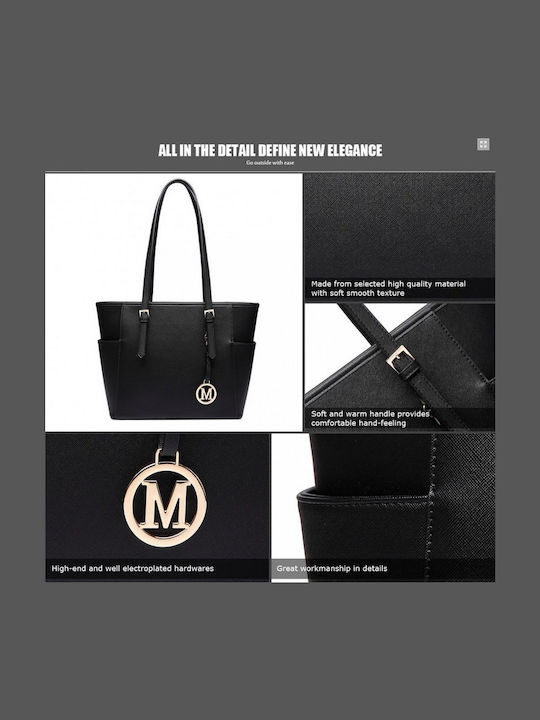 Damentasche Tote Handtasche Schwarz