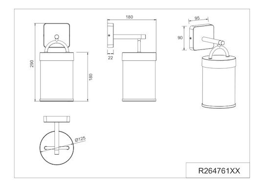 Trio Lighting R264761 Trio Lighting R264761