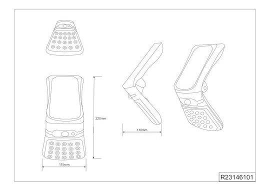 Trio Lighting Стенно Външно Осветително Тяло