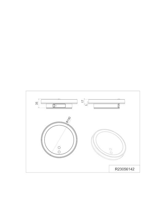 Trio Lighting Lumină de exterior montată pe perete