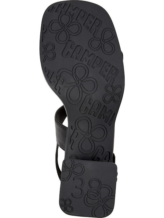 Leather Sandals Black