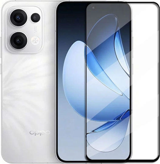 Μετριασμένο Γυαλί 3d Oppo Reno 13 Μαύρο Πλαίσιο