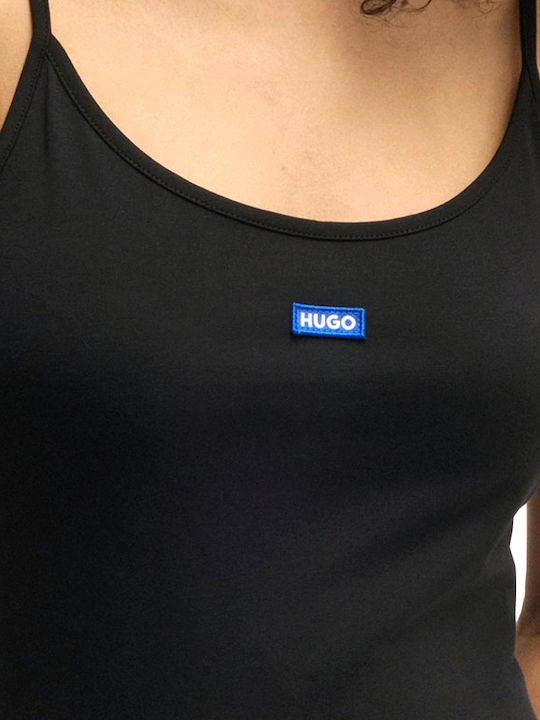 Narya_b_2 Καλοκαιρινό Midi Φόρεμα Black