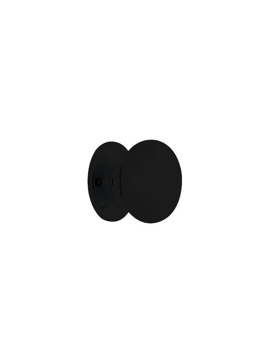 Zogometal Buton Mobilier din Metal Negru Mat 949 1buc