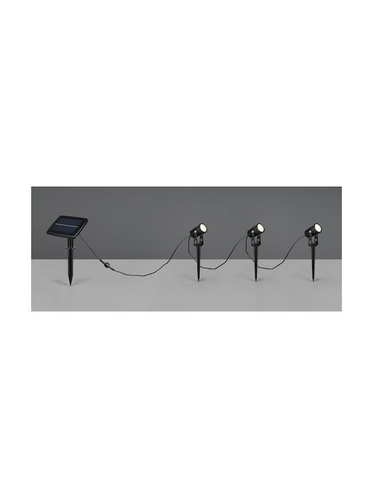 Trio Lighting Σποτ Οροφής Εξωτερικού Χώρου με Ενσωματωμένο LED σε Μαύρο Χρώμα R83256332