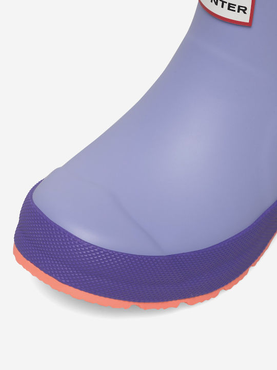 Damen Gummistiefel Lila