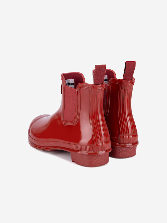 Damen Gummistiefel Rot