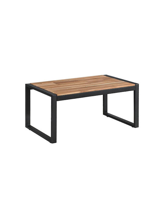 Set Camera De Zi Pentru Exterior Sesilia 4 Piese Negru Cu Perne