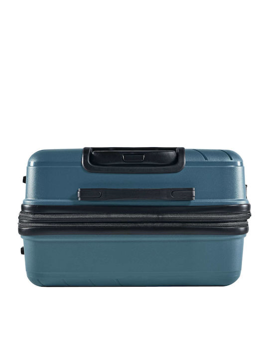 Lavor Medium Hard Gray Suitcase With 4 Wheels Height 66cm