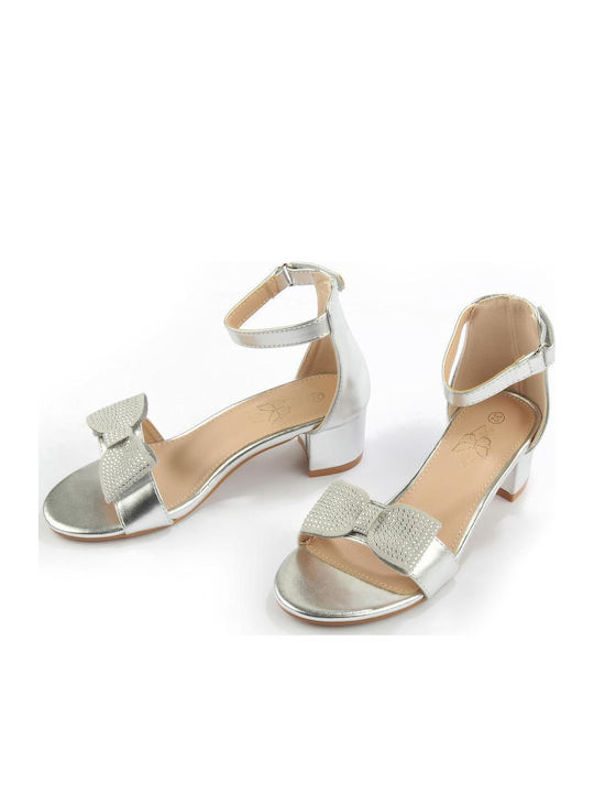 Kinder Sandalen Silber