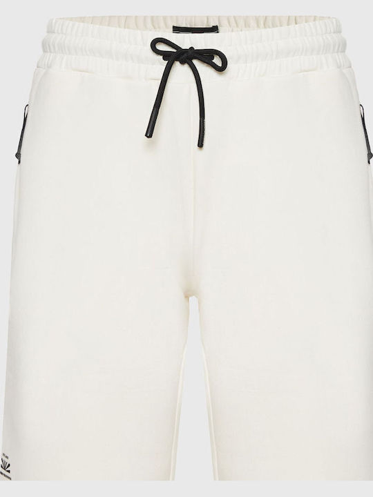 Men's Athletic Shorts Off White Ecru