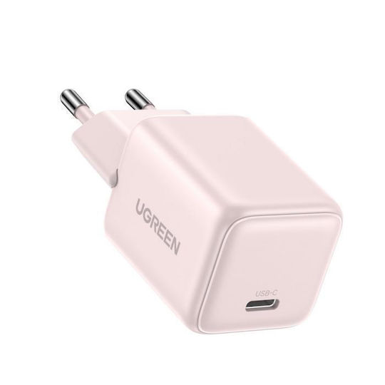 Ugreen Încărcător Fără Cablu GaN cu Port USB-C 20W Livrarea energiei Roz (X512)